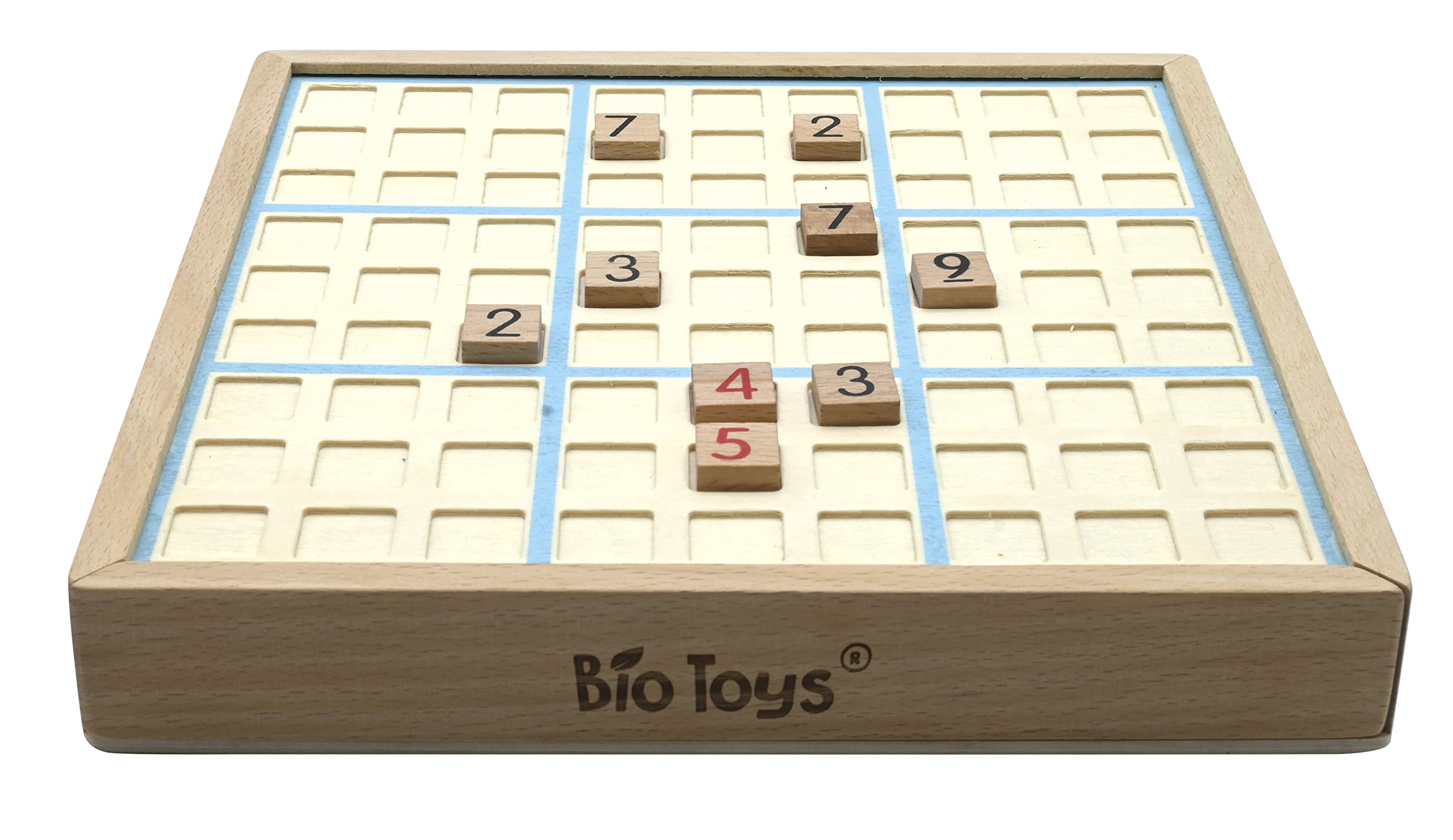 Gioco Del Sudoku In Legno Lexibook Bio Toys – 81 Pezzi, Libretto Con 100 Griglie, Cassetto Portaoggetti, Gioco Educativo Ecologico