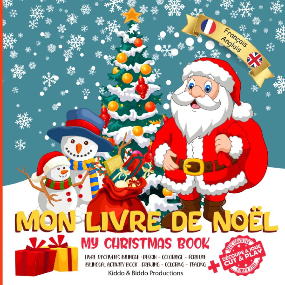Mon livre de Noël: My Christmas book (French Edition)