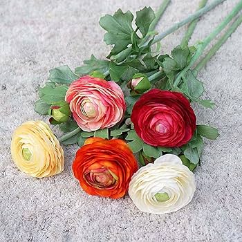 アーティフィシャルフラワー ラナンキュラス23本 アーティフィシャルフラワー・造花 お仏壇向けリトル仏花・供花