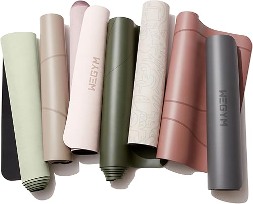 Miniatura 8 de Alfombrilla de yoga de 0.157 in  Poliuretano de alta calidad alfombrilla de ejercicio acolchada hecha para yoga, pilates y entrenamientos en casa