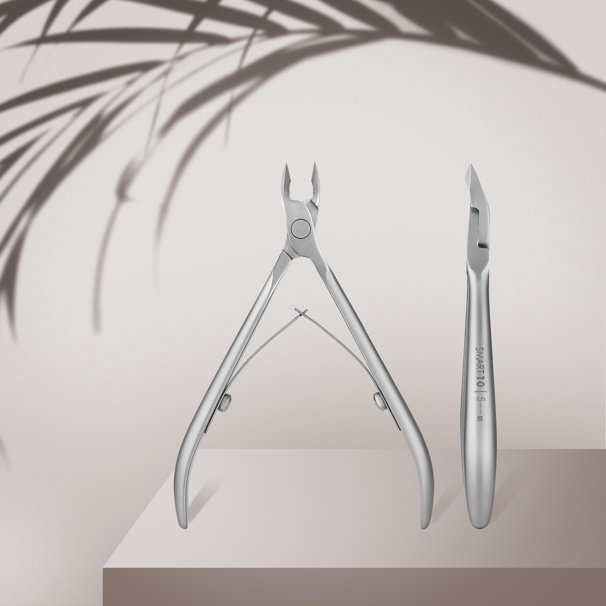 STALEKS PRO by Natury Nails Pince à cuticules professionnelle 5 mm en acier inoxydable Smart 10-5