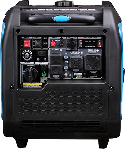 Miniatura 3 de Pulsar, generador inversor de 7,250 vatios de combustible dual sumamente silencioso con arranque remoto