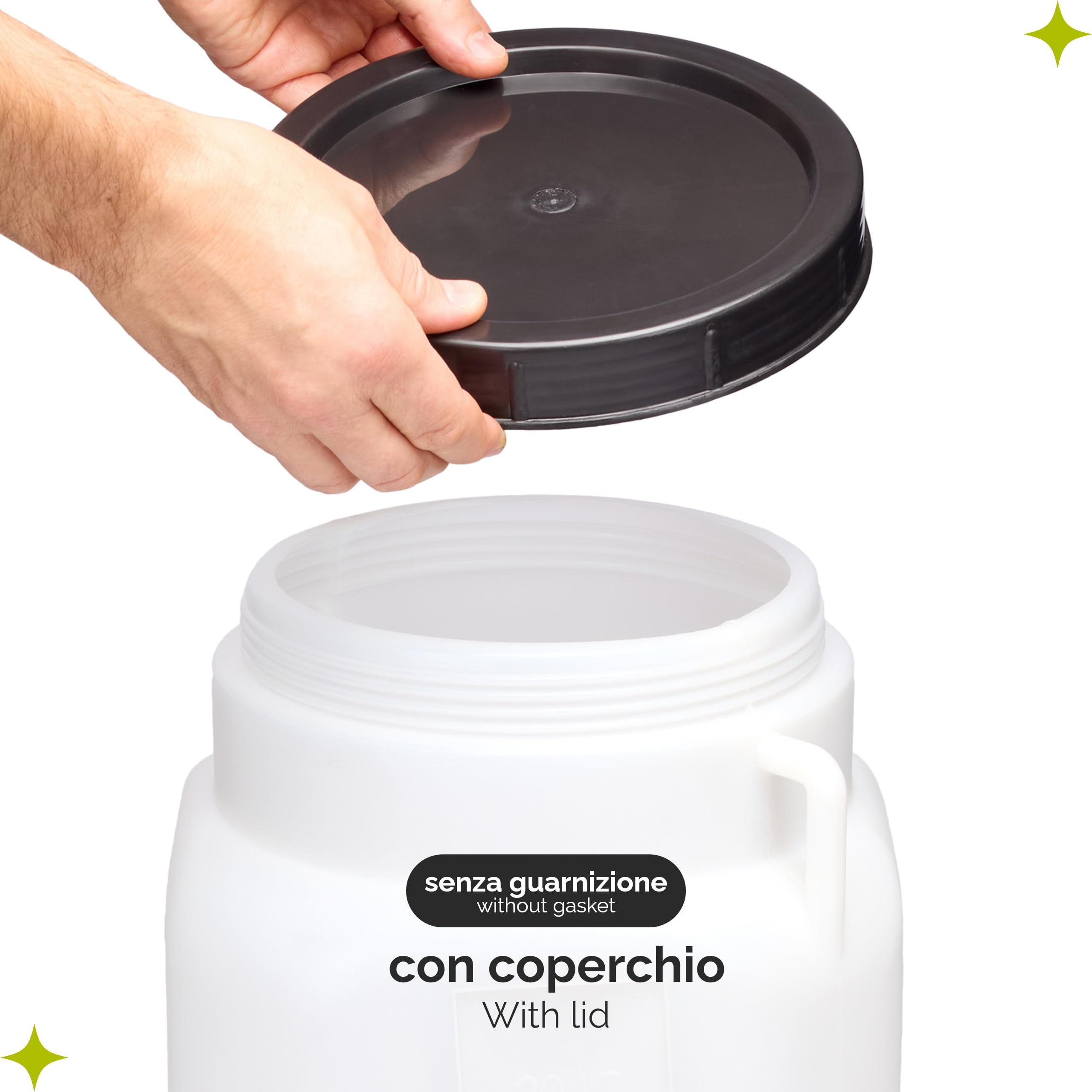 harayaa Contenitore per Acqua con Rubinetto, Brocca per Acqua con