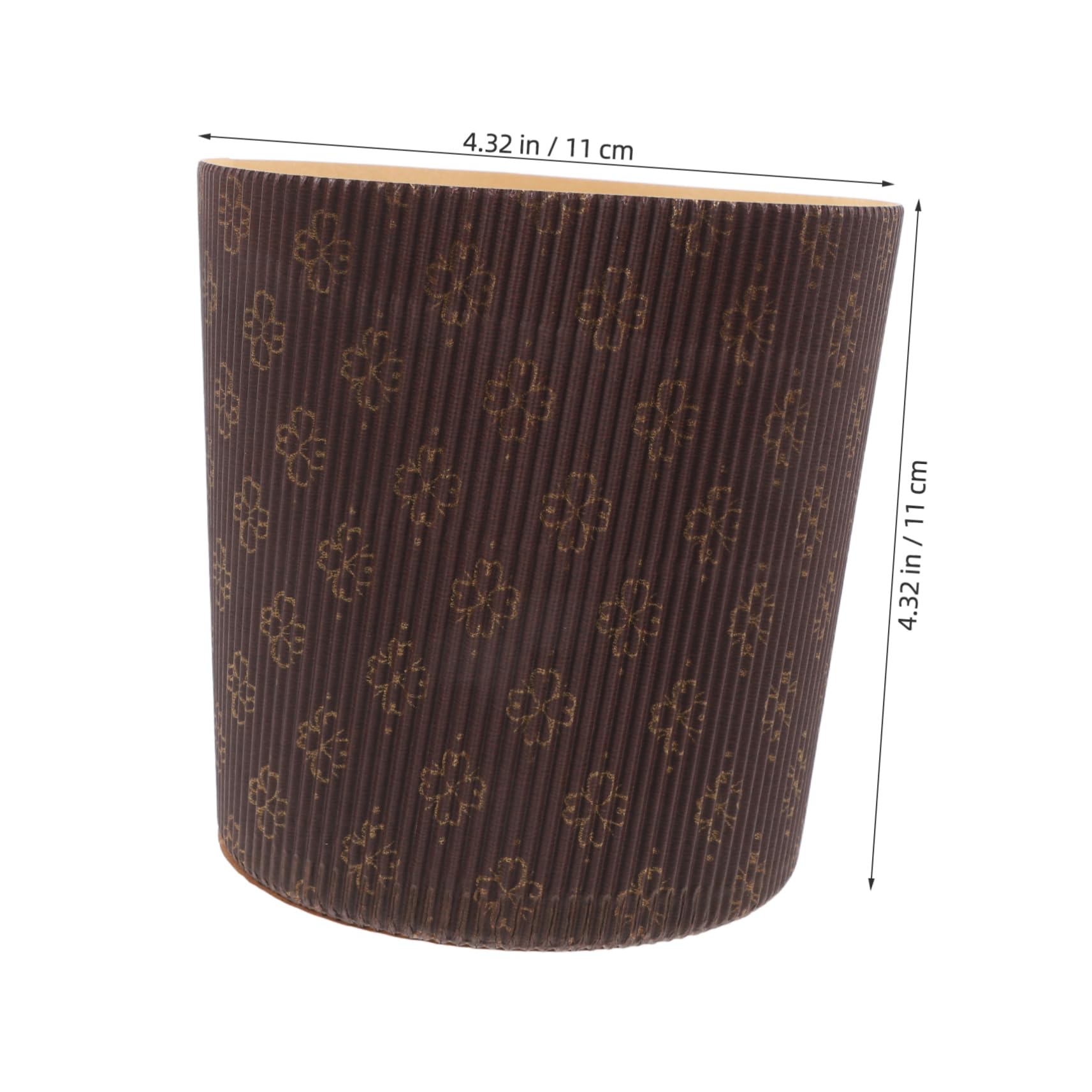 LABRIMP 25 Piezas Panettone Papel para Hornear Muffins y Pasteles Resistente la Grasa para Tartas Magdalenas Mini Cheesecakes y Chocolates para Bodas y Shower
