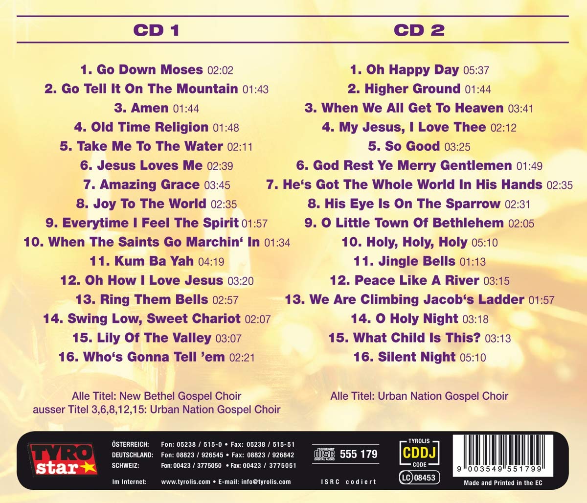 32 Greatest Gospel Songs