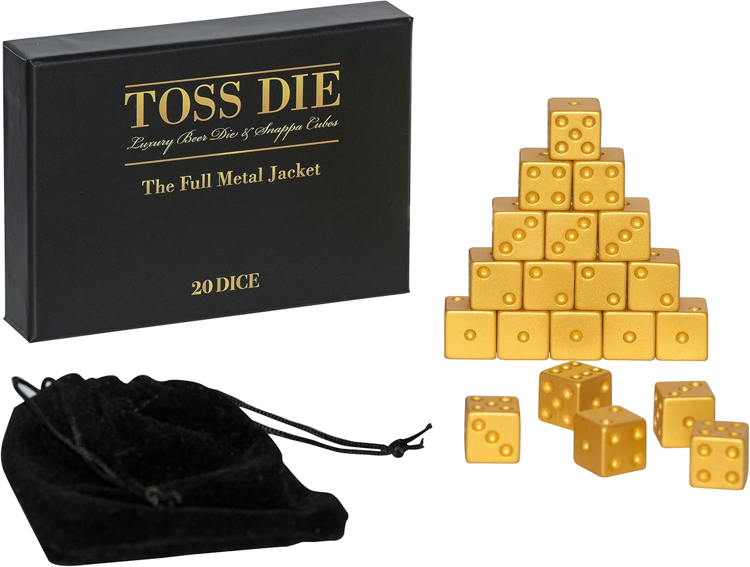 The Full Metal Jacket, Beer Die & Snappa Cubes by Toss Die