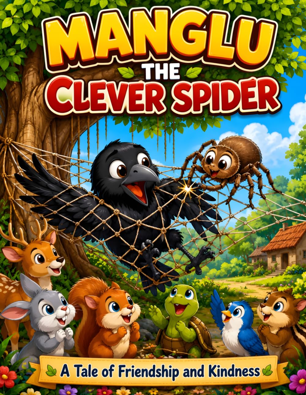 Manglu, the clever spider: a tale of friendship and kindness
