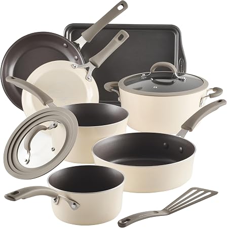Rachael Ray Cook + Create Nonstick Cookware Pots and Pans