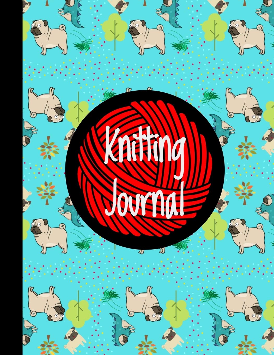 Knitting Journal: 4:5 Ratio Blank Graph Paper - 100 Pages - 8.5" x 11" Format