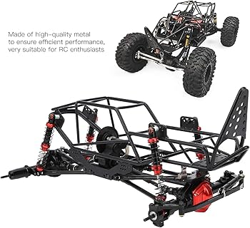 ラジコンクローラ　用　パーツ　です。 Amazon.co.jp: RCカーシャーシフレームRCクローラー フレームRCロール