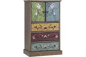 finetones Cottage Core Wood Dresser: Embrace Rustic Charm