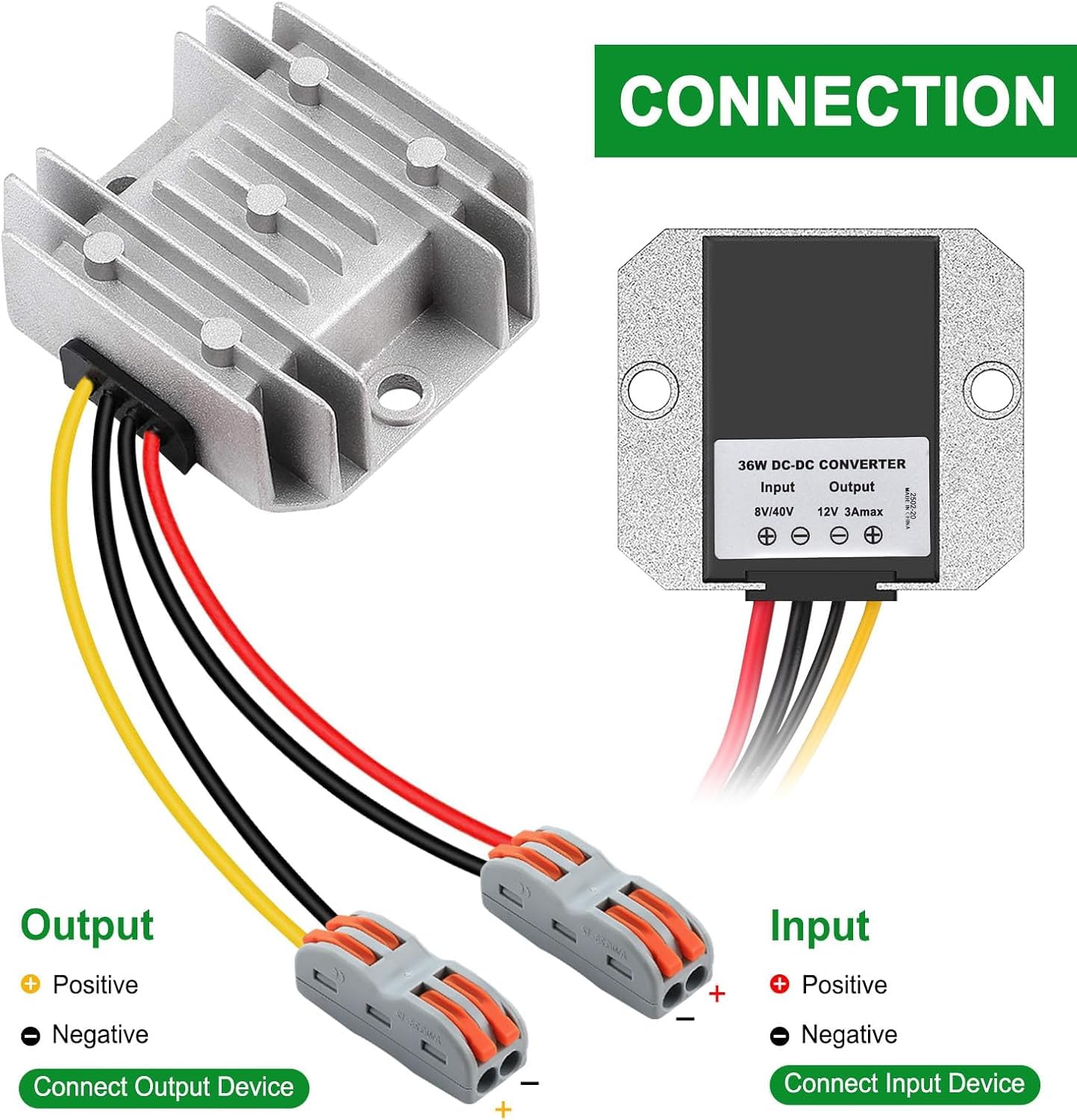 Convertitore Step Down DC-DC - Modulo Buck Regolabile 3.2V-35V, Alta Efficienza Per Fai Da Te - Foto 4