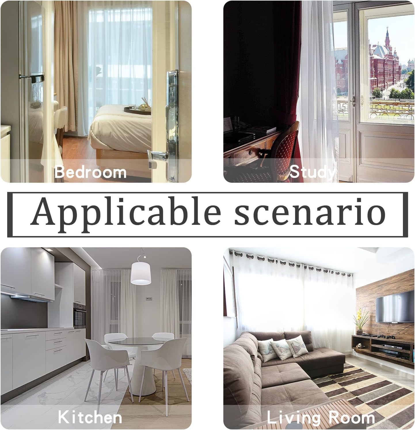 Beige Semi Sheer Curtains 84 Inches Long Faux Linen Beige Sheers Curtain for Bedroom Living Room Girls Kids Room 2 Panels 52x84