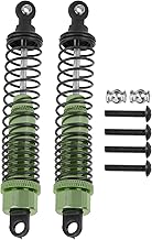 Amortecedor de metal RC, 2 peças 108mm amortecedor RC peças de atualização do carro para TRAXXAS SLASH 2WD(verde)