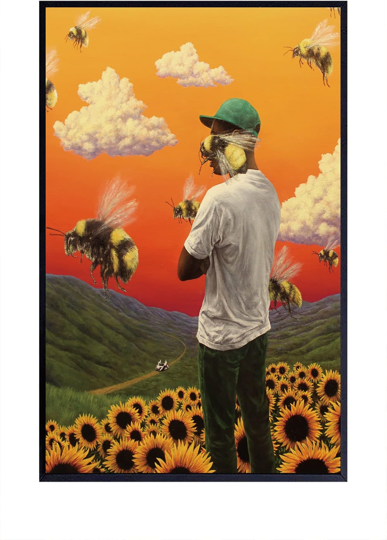 XIHOO Christ-EZ Tyler The Creator Flower Boy Hip Hopist Wall Art Decor Poster #2 Cool Wall Decor Art Print posters for room aesthetic - Matte Poster Frameless Gift 11 x 17 inch(28cm x 43cm)