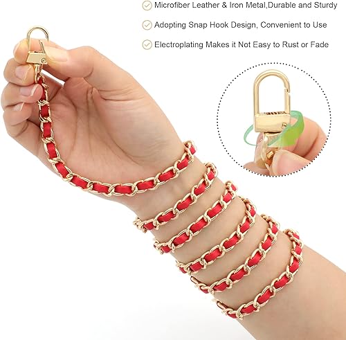 Miniatura 23 de Correa de cadena de metal para bolsa, 4 piezas, bolsa de mano, bolsa de hombro, bolsa cruzada, 15.4 pulgadas, 23.6 pulgadas, 31.4 pulgadas, 47.2