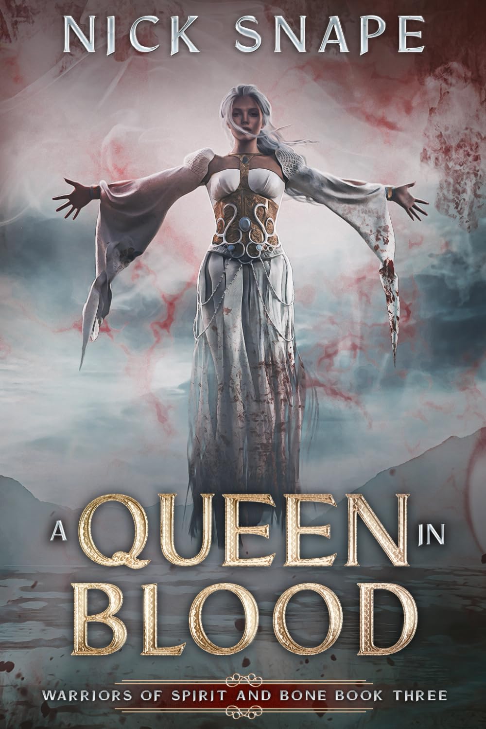A Queen in Blood: A Dark Epic Fantasy Novel (Warriors of Spirit and Bone)