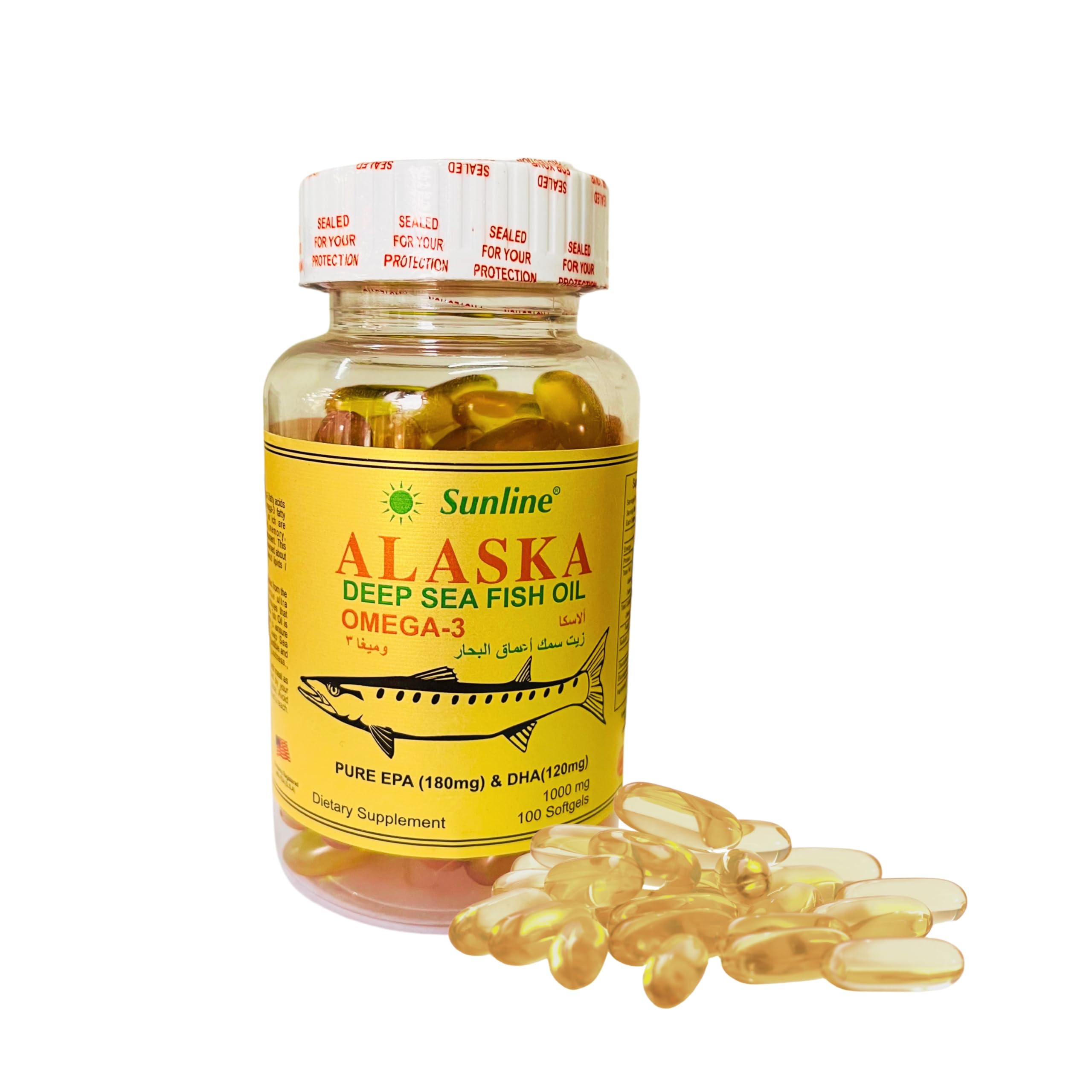 Alaska Deep Sea Fish Oil Omega 3, 100 Soft Gels, UAE Imported (B0DDCR3C2H) Amazon Price History, Amazon Price Tracker