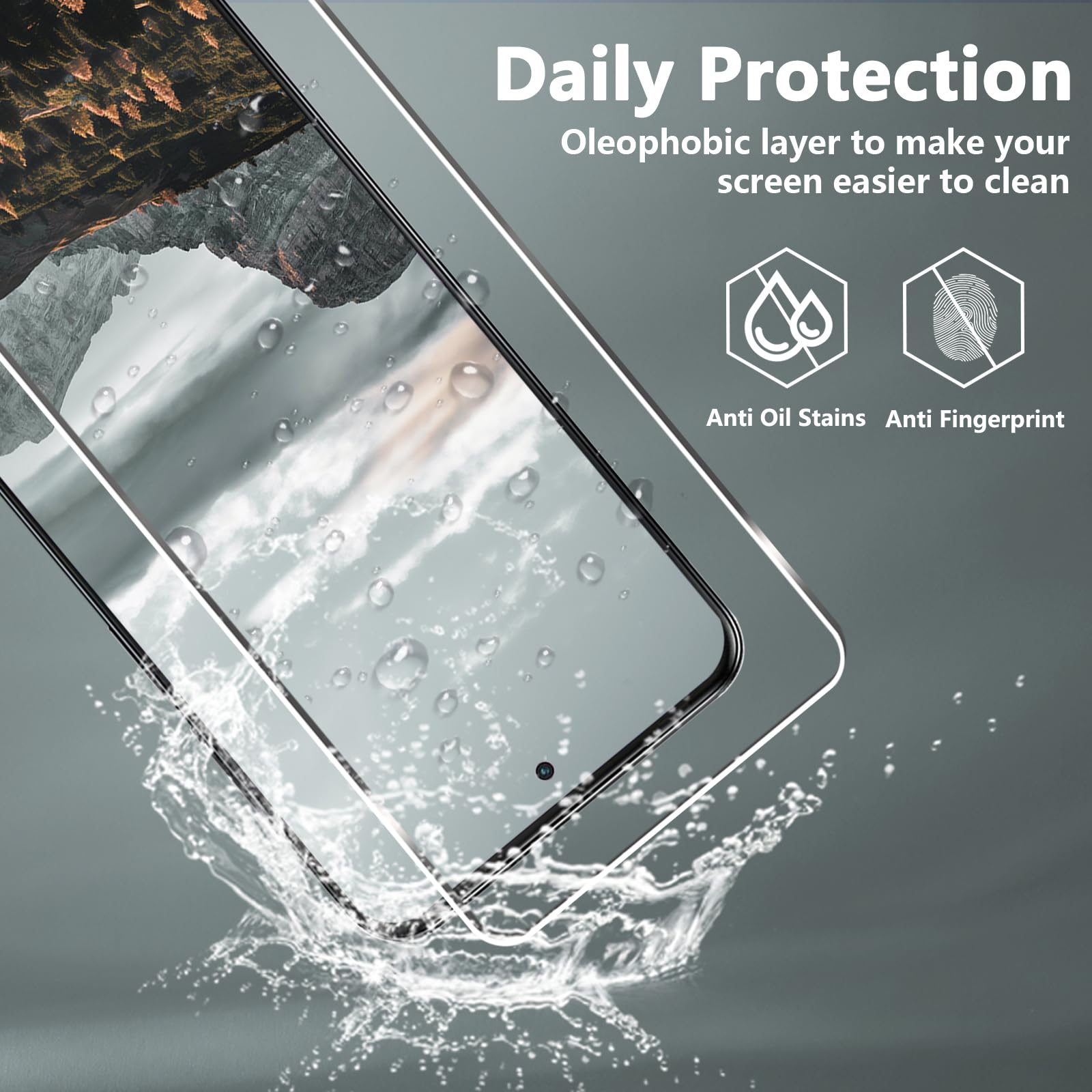 Moto G Stylus 5G 2023 osłona ekranu + osłona obiektywu aparatu, szkło hartowane 9H, odporne na zarysowania, łatwa instalacja, bez pęcherzyków powietrza, ochraniacz ekranu HD do Motorola Moto G Stylus