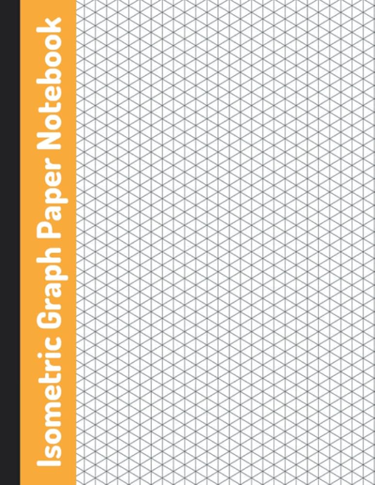 Isometric Graph Paper Notebook: 110 Pages 3D Drawing Paper Isometric Grid | Large, 8.5 x 11 in. |: Galaxy, Composition: Amazon.com: Books for Free Printable Isometric Graph Paper