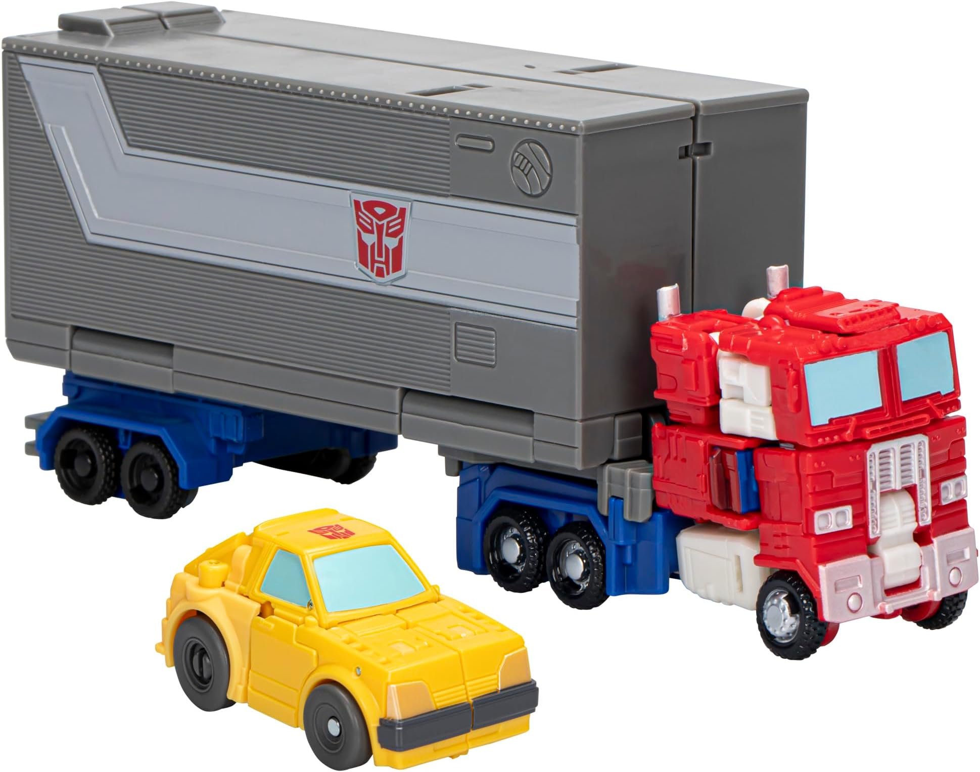 Transformers Toys Legacy Evolutions Core Class Optimus Prime & Bumble Beat Toy, 3.5" Action Figure for Boys and Girls Ages 8+