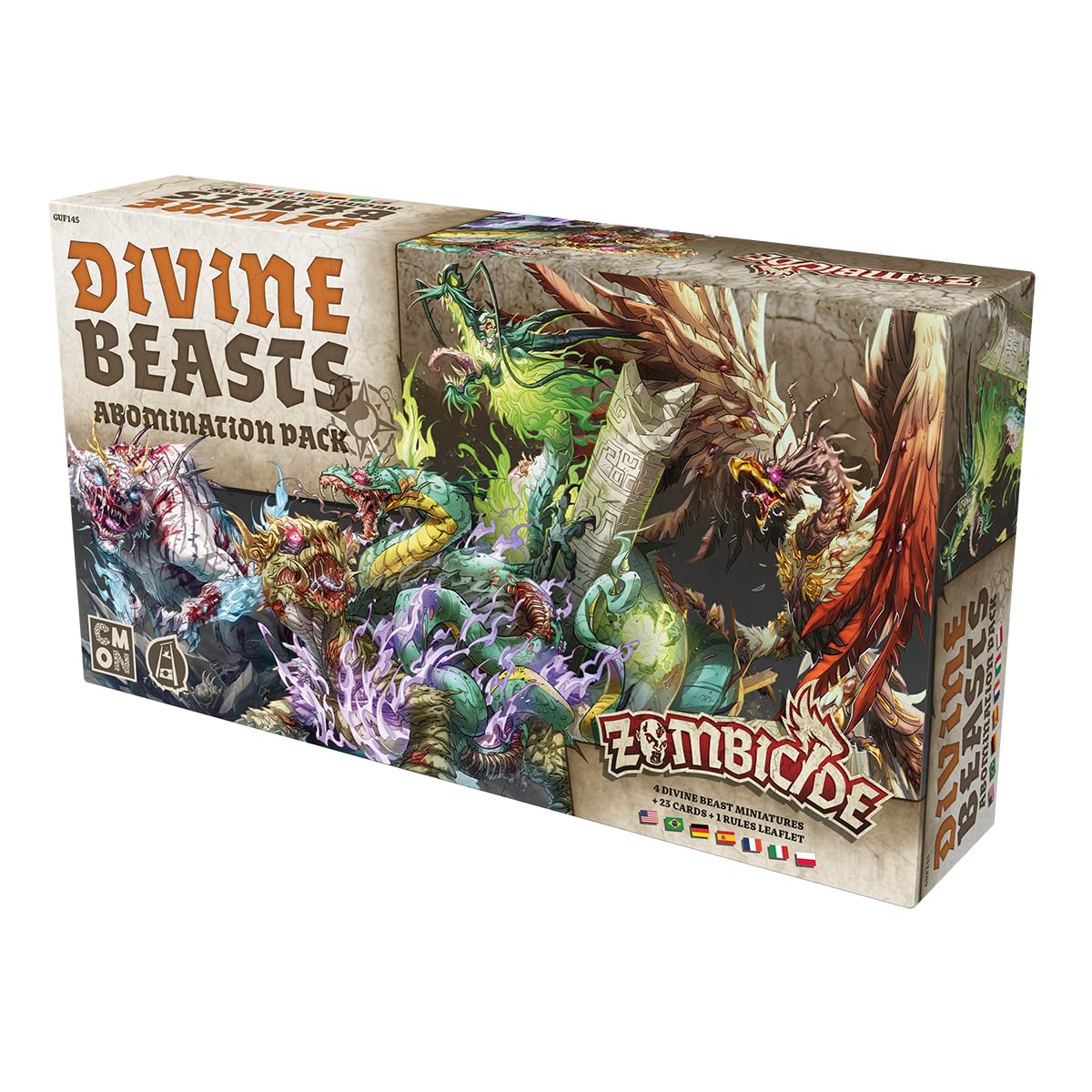 Asmode, Zombicide: White Death - Divine Beasts (Expansão), 1 – 6
