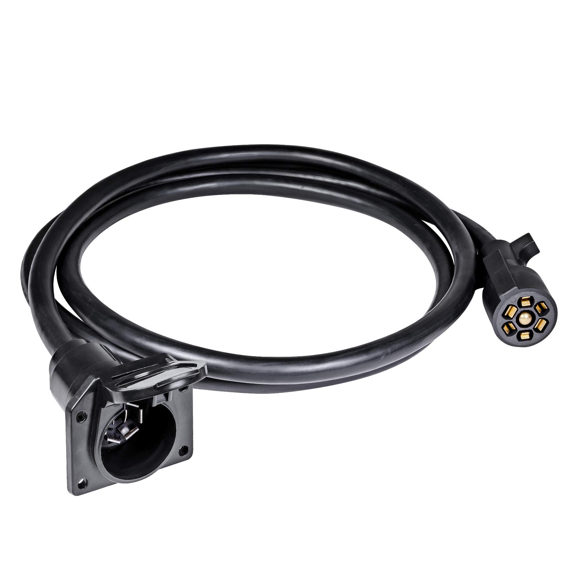 Buy ONLINE LED STORE 8ft 7Pin Trailer Cord Extension Wire Cable [7Way