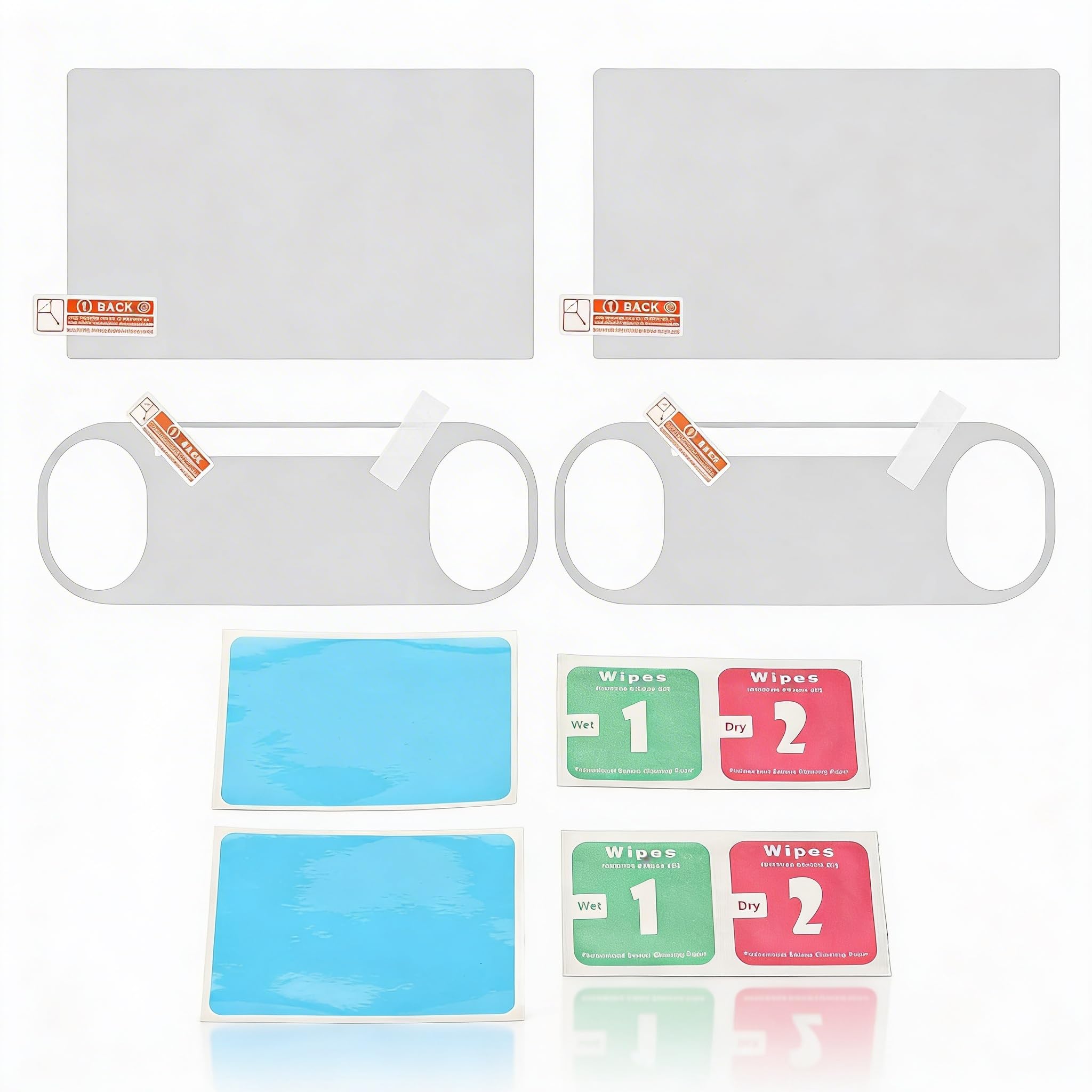 Película Protectora de Pantalla HD, Protector de Pantalla de Vidrio Transparente de Dureza 9H para PS Vita 2000, Película Protectora de Pantalla de Vidrio para Consola de Juegos Resistente Al Rayado