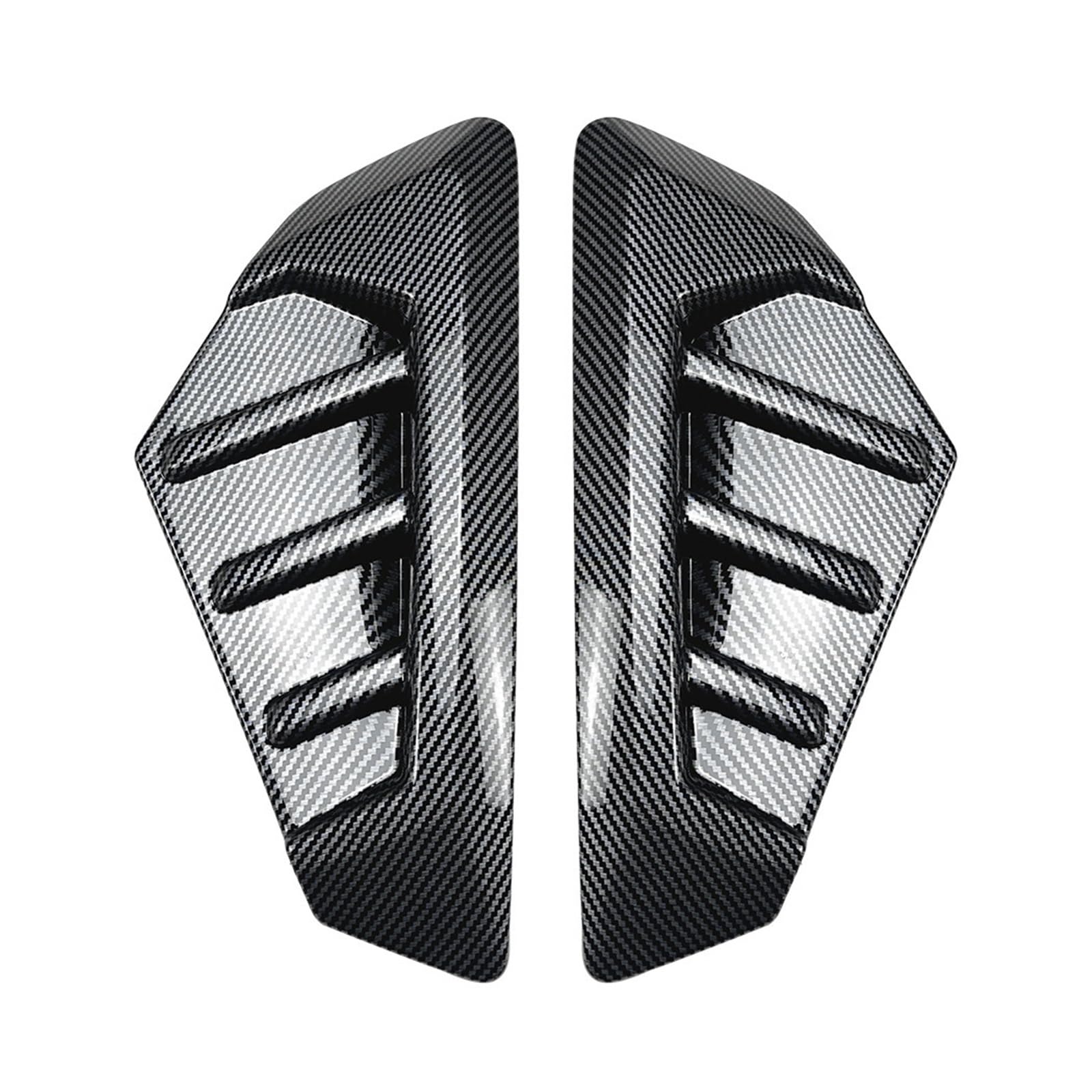 EJUOYO Side Vent Decor Sticker Fit For BMW X5 G05 LCI 2023+ Side Vent Car Sticker Car Fender Side Vents(Carbon fiber pattern)