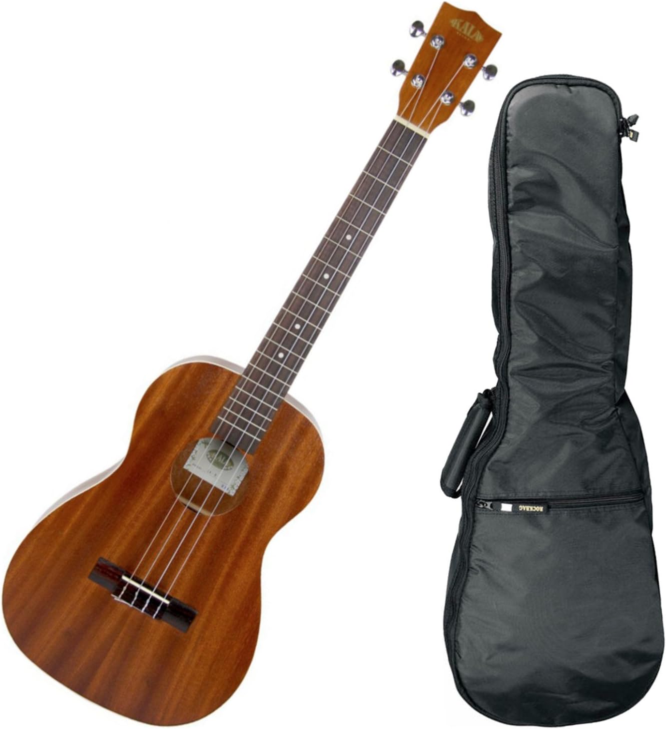 Kala KA-B Baritone Mahogany Ukulele w/10mm Padded Gig Bag