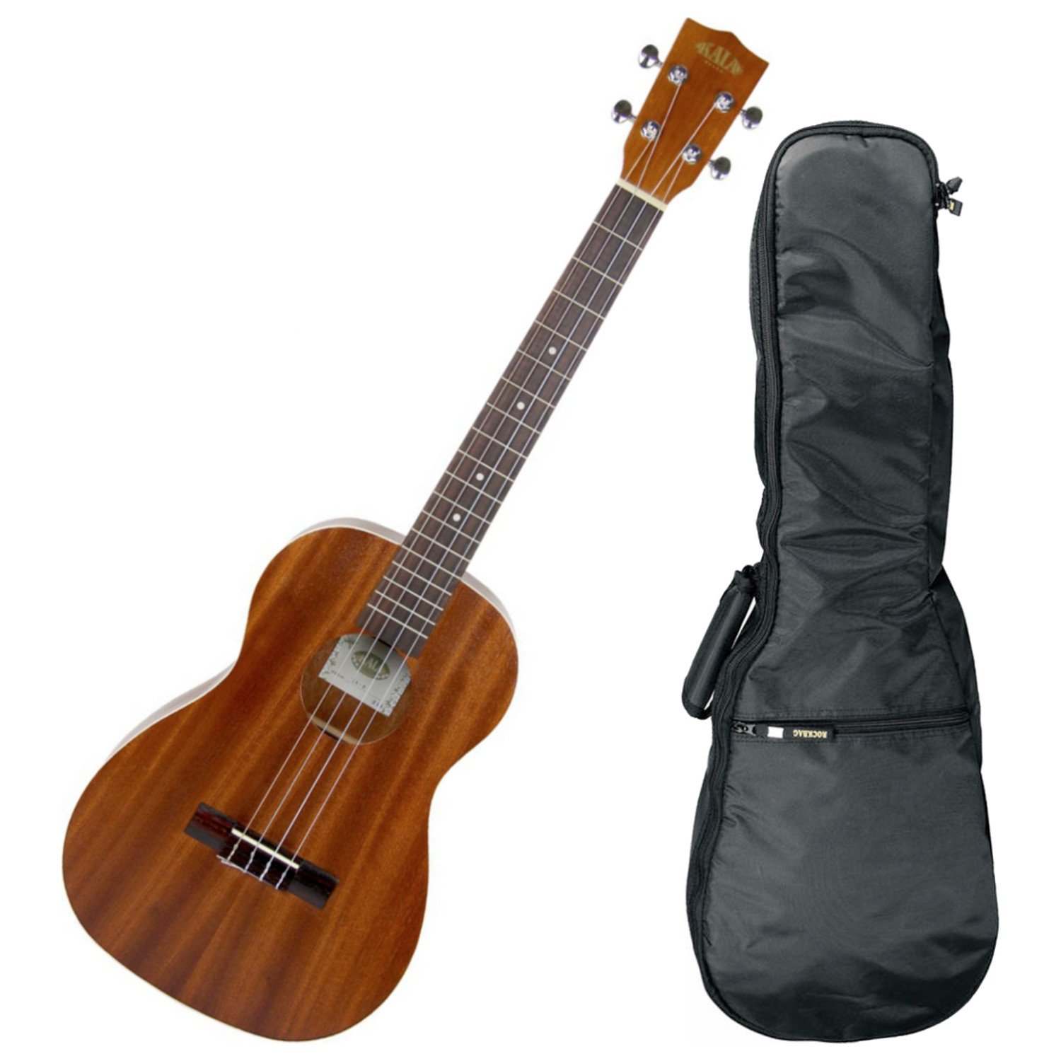 Kala KA-B Baritone Mahogany Ukulele w/10mm Padded Gig Bag