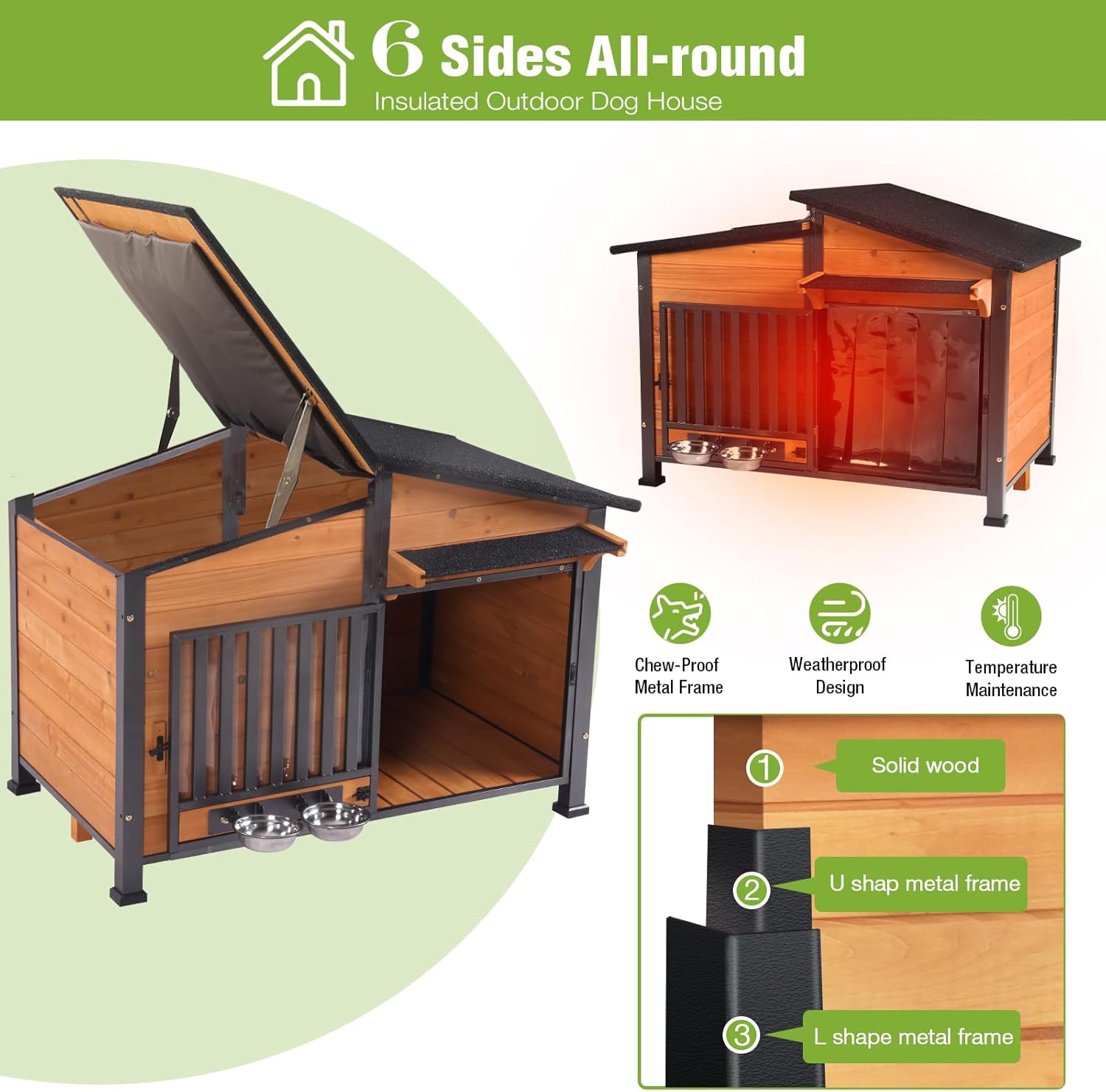Ultimate Comfort: Review of the GUTINNEEN Insulated Outdoor Dog House