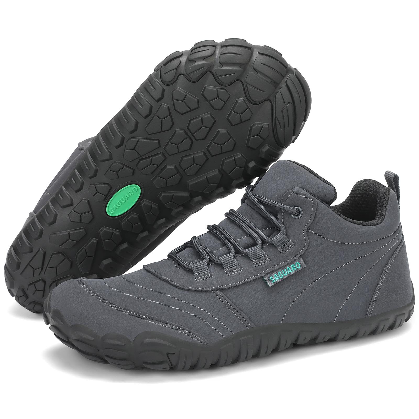 SAGUARO Barfußschuhe Herren Barfuss Schuhe Damen Barfusschuhe Leicht Zehenschuhe Bequem Fitnessschuhe Barefoot Shoes mit Zero-Drop Sohle, EU Gr.36-48