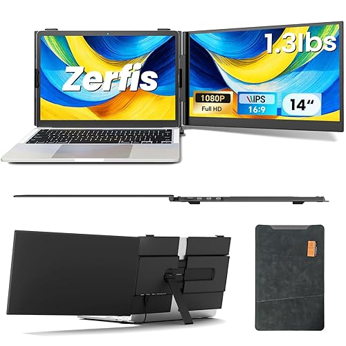 Portable Second Monitor for Effortless Multitasking