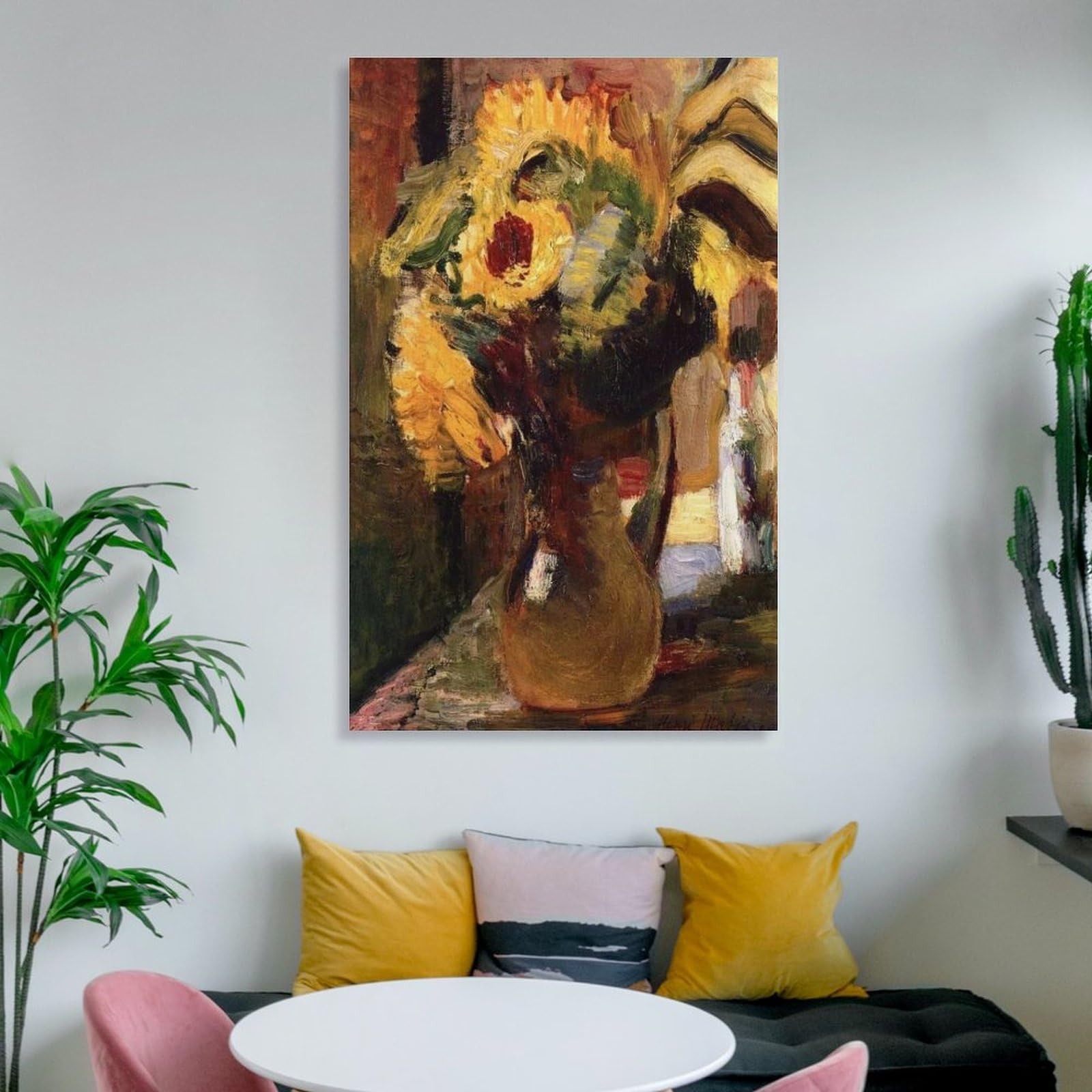 Amazon.co.jp: 画家アンリ・マティス 絵画 ひまわりの花束 ポスター