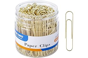 Jumbo Paper Clips: Effortless Organization and Style