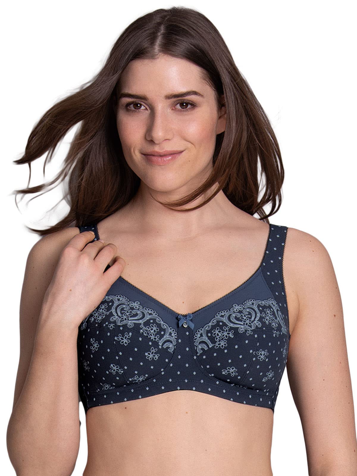 Anita Belvedere 5887-390 Womens Deep Blue Non-Wired Comfort Bra 44B