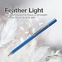 Vista 6 de BoxWave Lápiz óptico compatible con Brother Luminaire 2 Innov-is XP2, lápiz capacitivo FineTouch, lápiz capacitivo superpreciso, color azul lunar