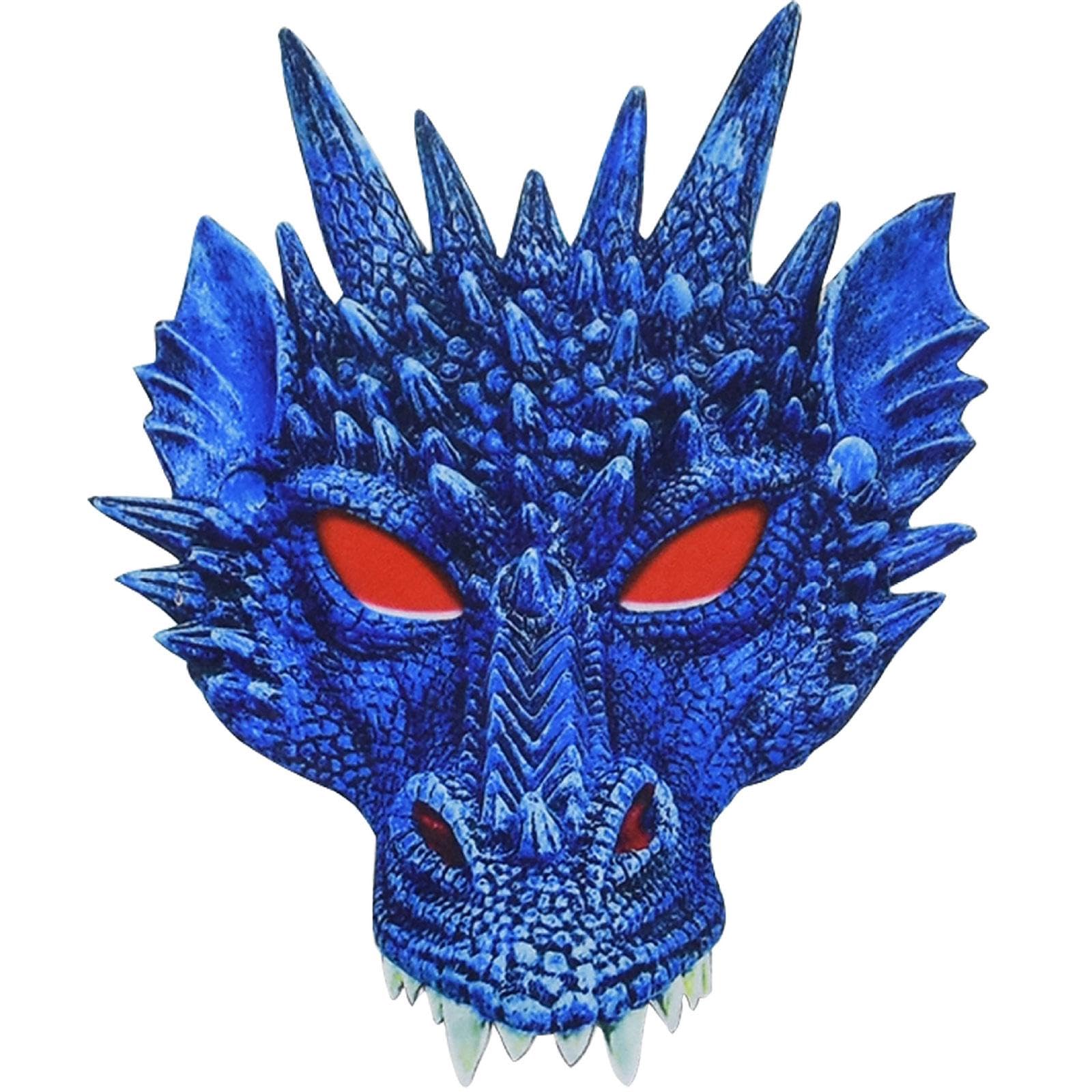 Drachenkostüm Kinder Verkleidungsset mit Masken Flügel Schwanz Und Jumpsuit Aus Angenehm zu Tragendem Polyester für Halloween Kostümpartys Familienfes, S