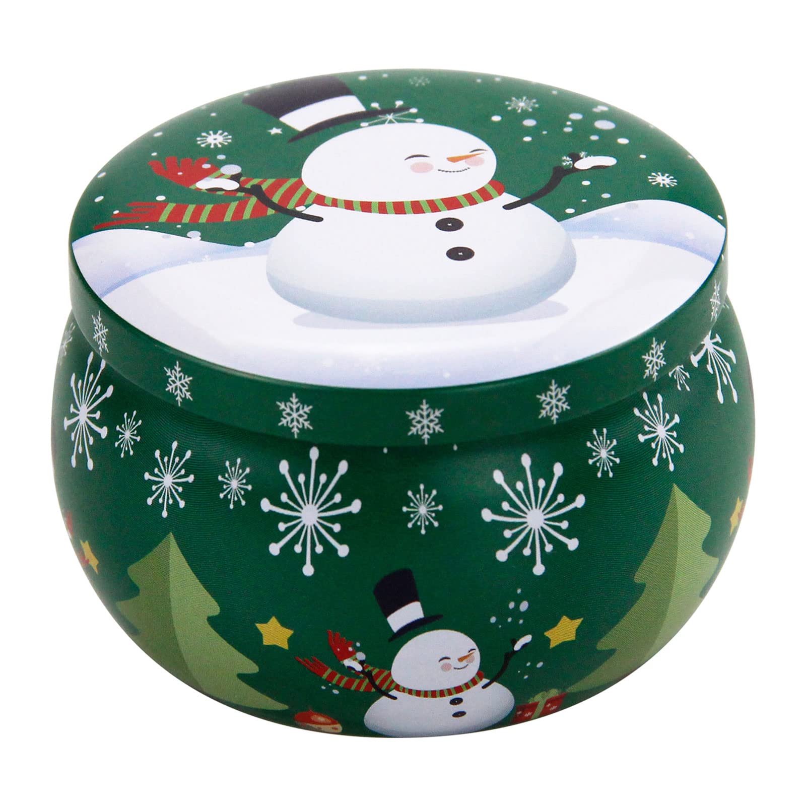 Eladcncmc F Candle Tins With Christmas Candle Jars Empty Candle Tins Or Making Candle Candle Making Jars