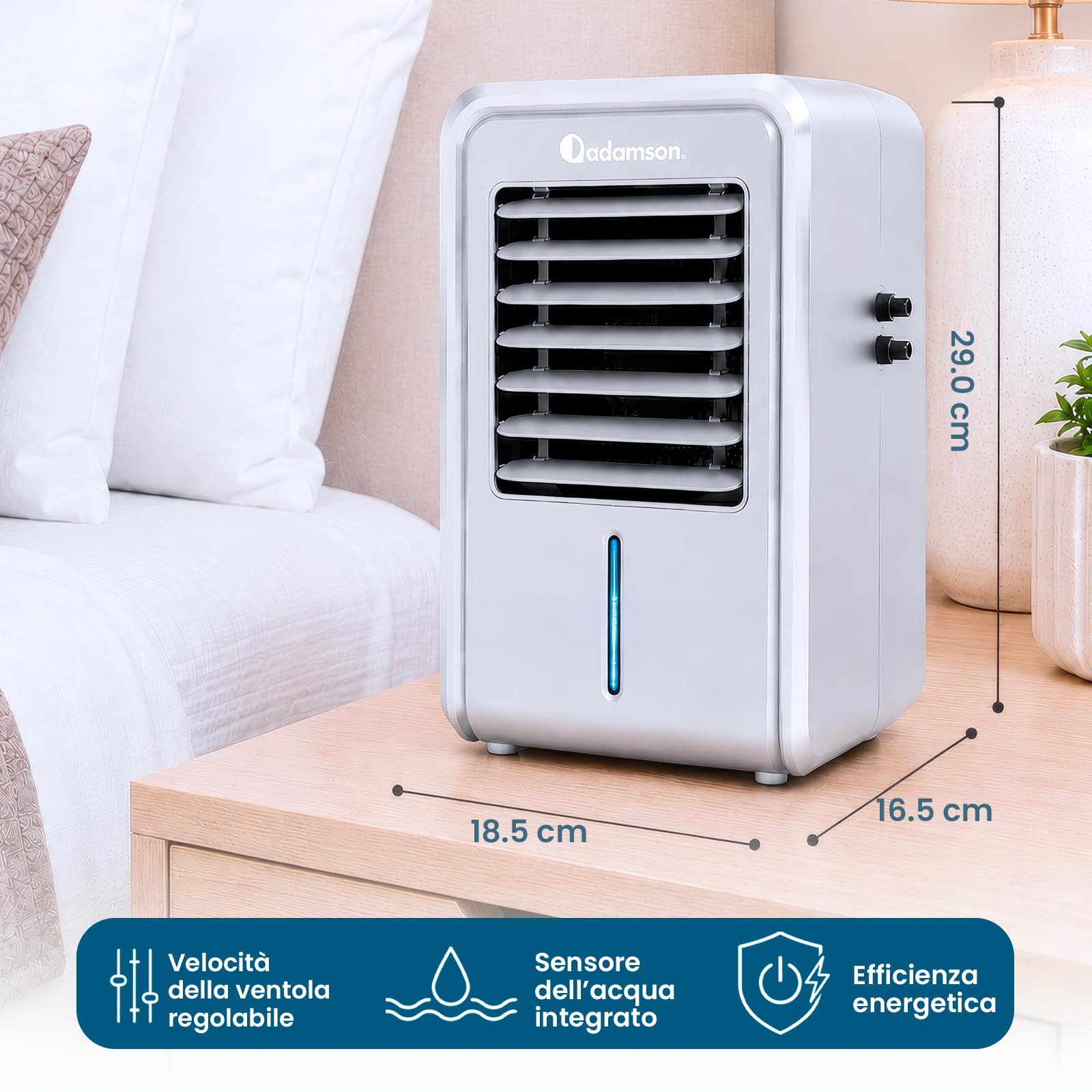 B10 Coprimaterasso Rinfrescante Twin - Sistema di Raffreddamento Letto | Dormi fresco tutta la notte - coprimaterasso rinfrescante 100% cotone, raffredda 4-7°C, 4 velocità e telecomando.
