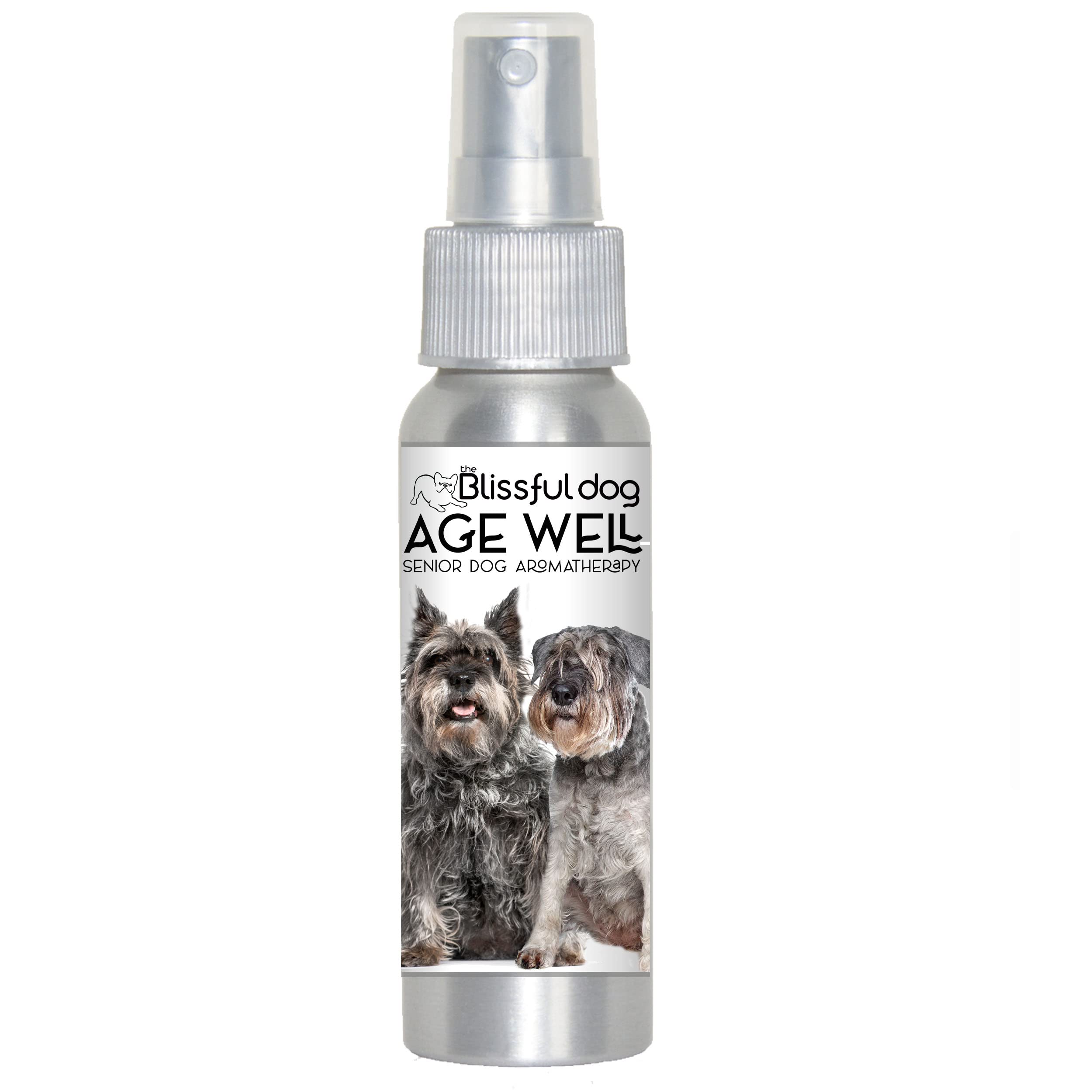 The Blissful Dog Schnauzer Age Well Dog Aromatherapy Spray