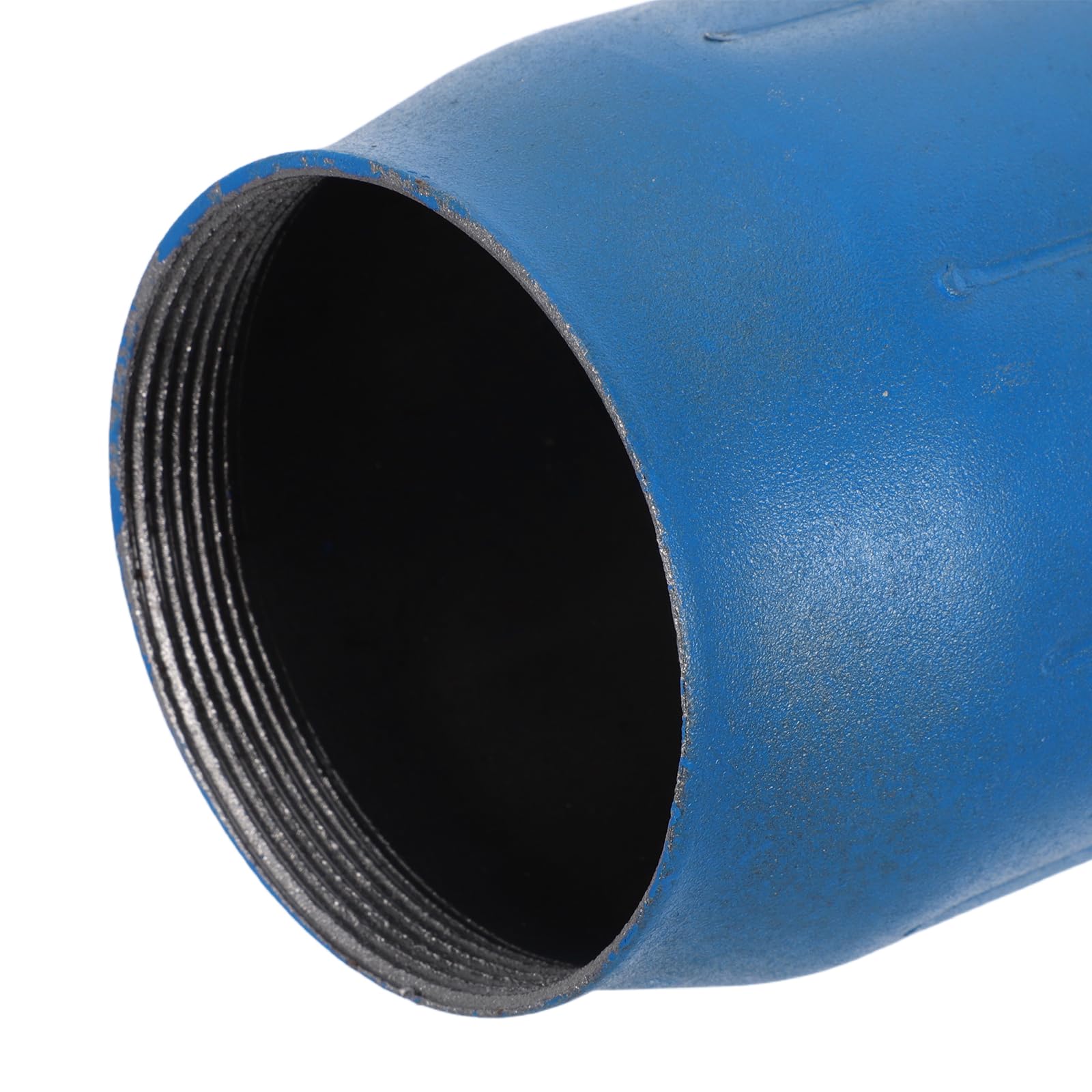 Sauerstofftank Ventilkappe aus Stahl Korrosionsbeständige Schutzkappe für Gasflaschen mit Schnell Lösbarer Verschlussstruktur Blaue Zylinderventilkappe zum Sicheren Transport
