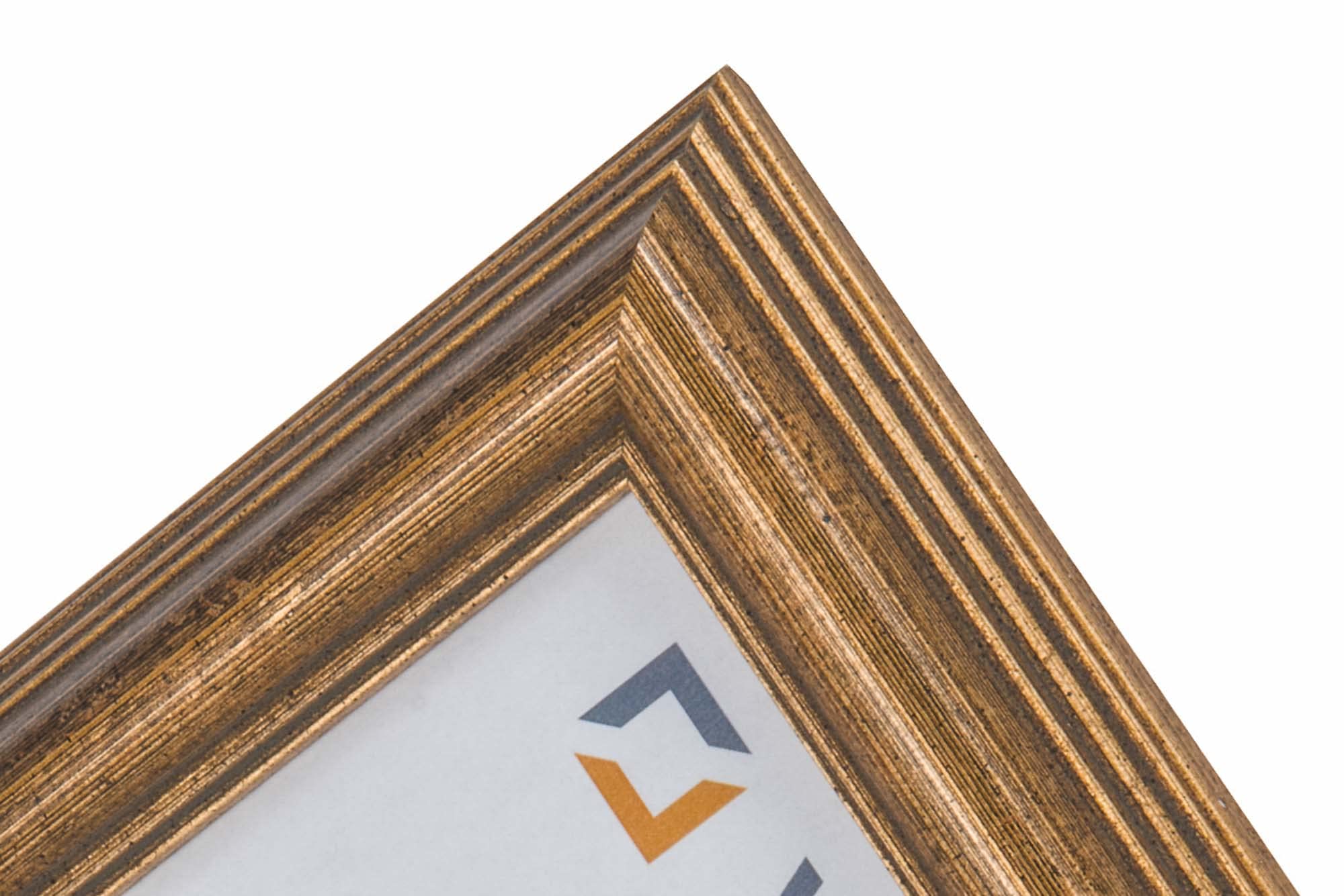 Wall Space A5 Antique Gold Picture Frame - Image 3