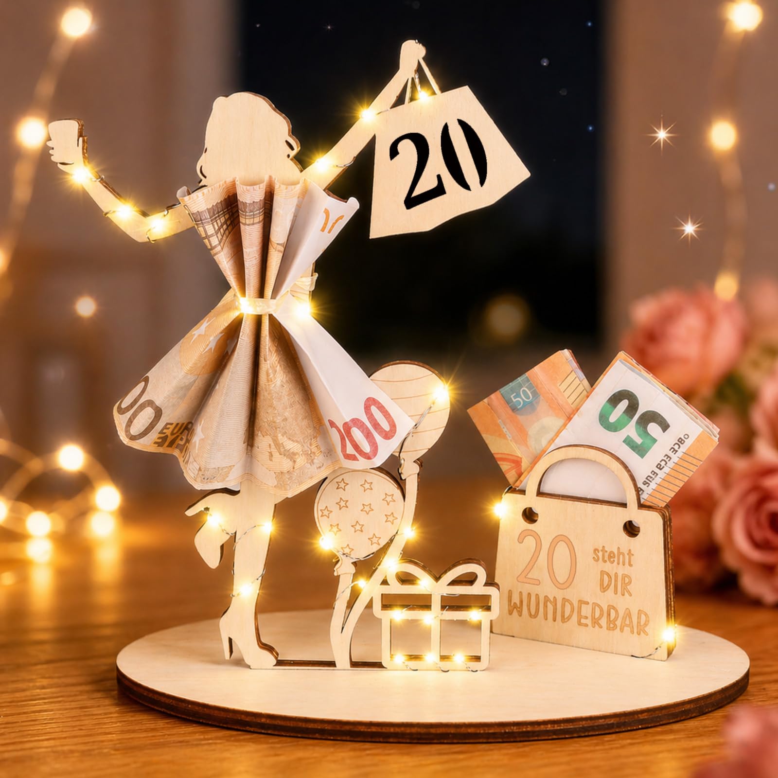Anruzon Geburtstag Geldgeschenke Mädchen Frauen Frau - 18 30 40 45 50 55 60 70