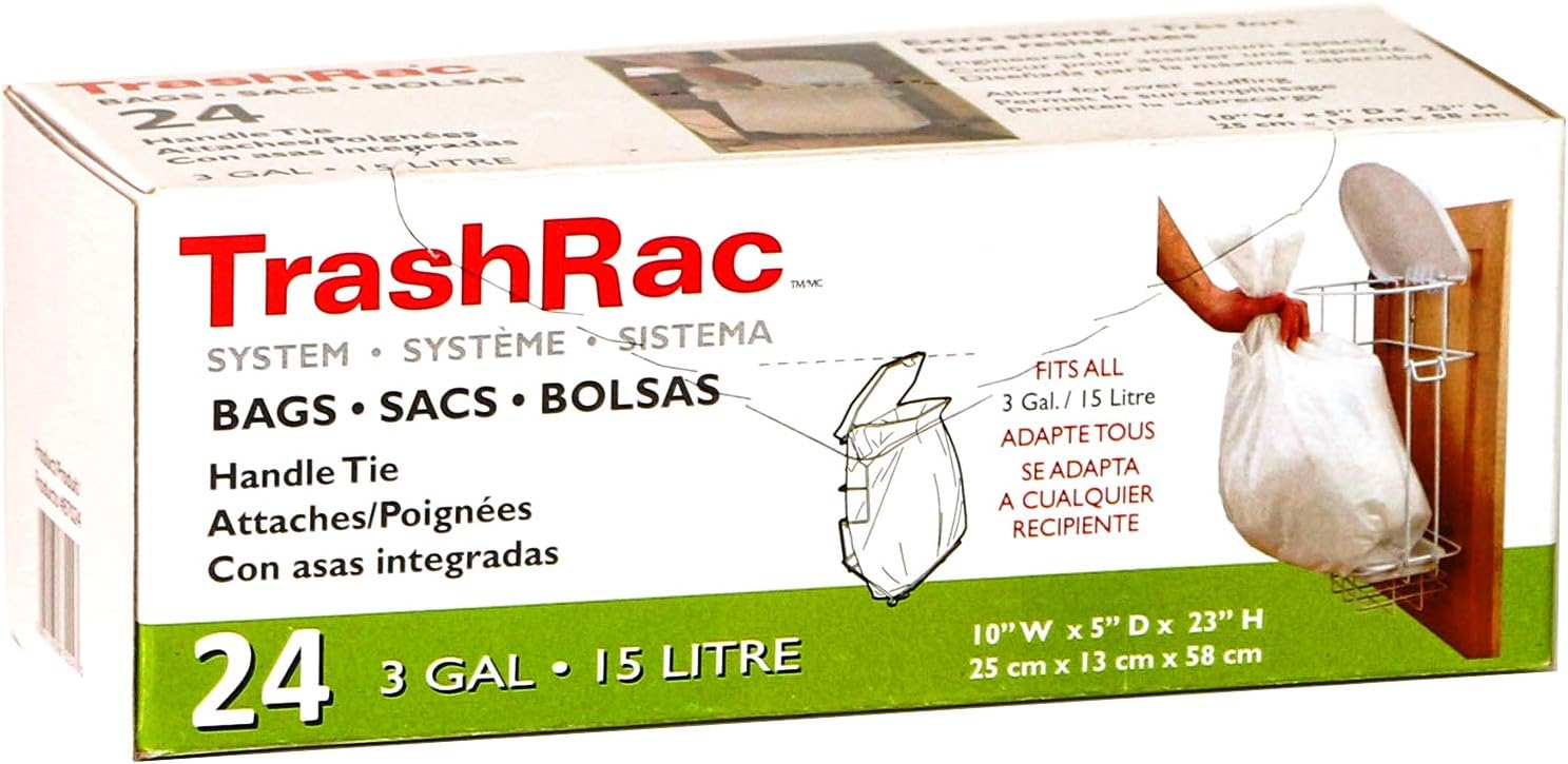 3 Gal. Kitchen Waste Bags (24-Count)