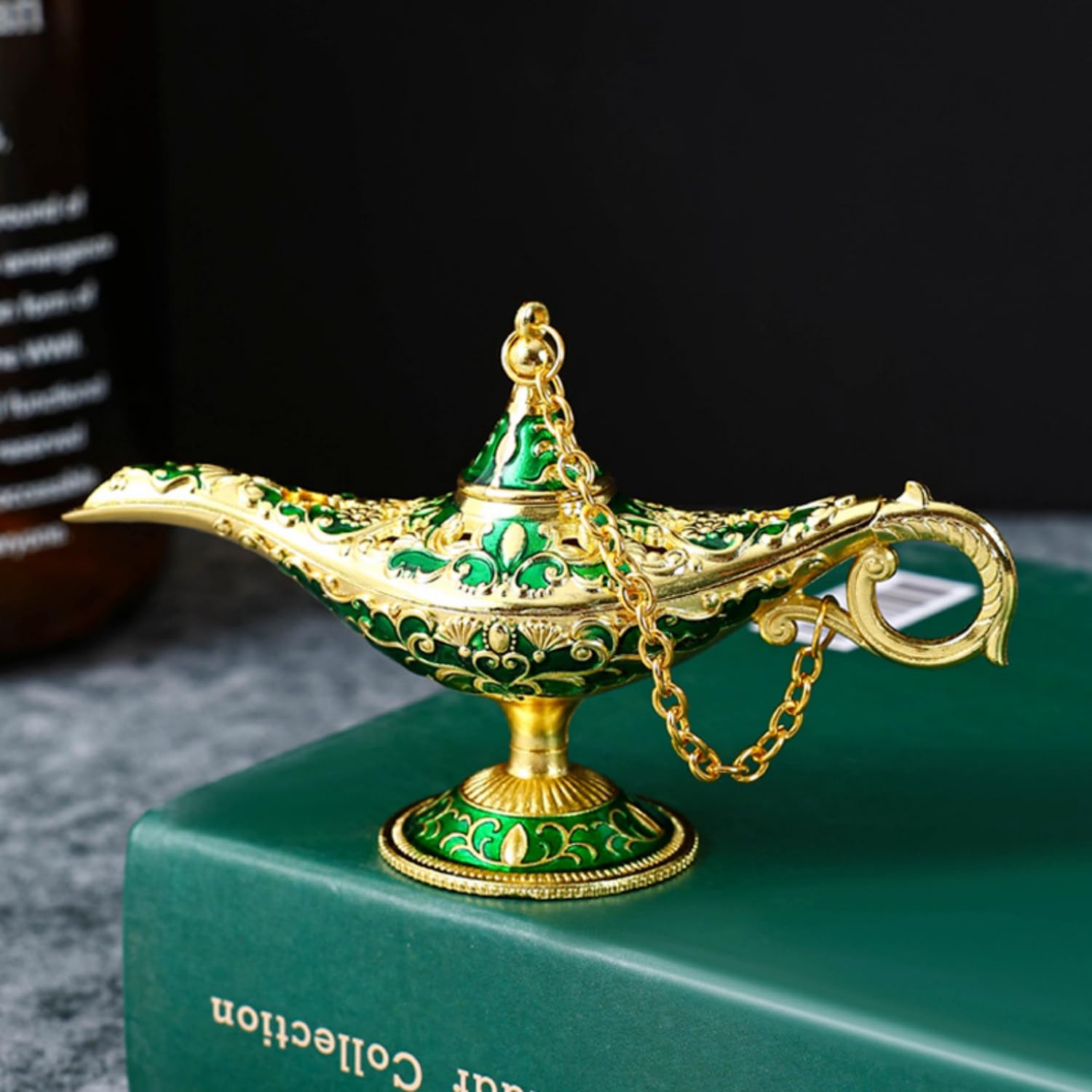 Legend Aladdin Rare Retro Legend Color Aladdin Magic Genie Light Souhaitant Lampe Pot À