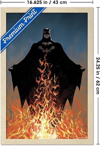 Miniatura 66 de Trends International DC Comics Batman - Póster de pared de fuego Versión con marco dorado