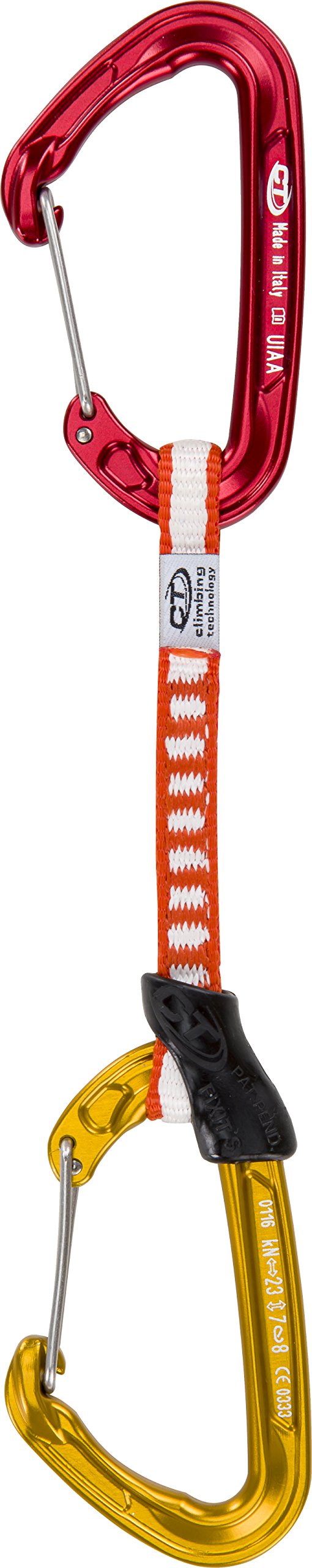 Climbing Technology Fly-Weight EVO Set DY Cinta de Correr Unisex Adulto Rojo/Dorado 12 cm