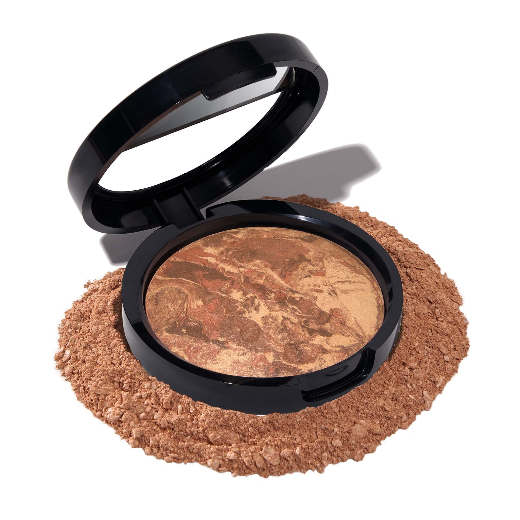 LAURA GELLER NEW YORK Award-Winning Baked Balance-n-Brighten Color Correcting Powder Foundation - Deep - Buildable Light to Medium Coverage - Demi-Matte Natural FinishLAURA GELLER NEW YORK Award-Winning Baked Bal…